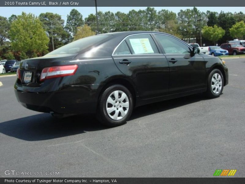 Black / Ash Gray 2010 Toyota Camry LE