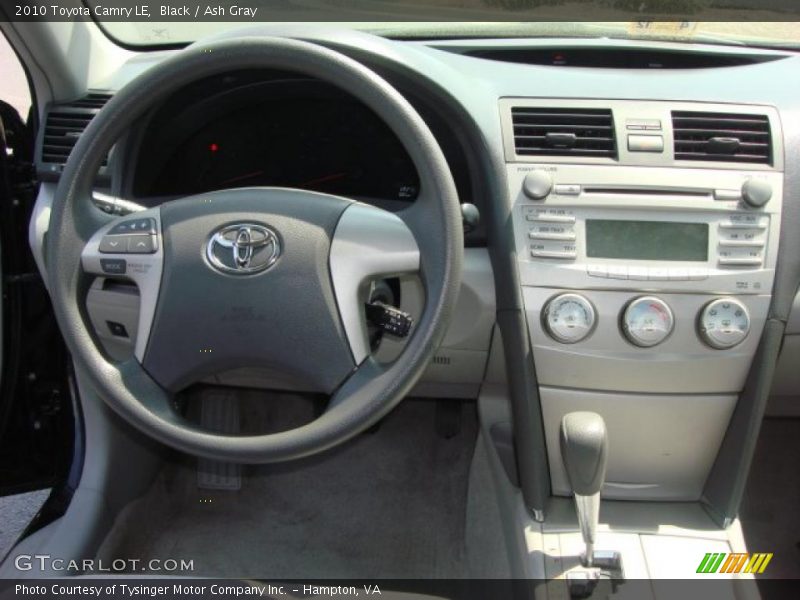 Black / Ash Gray 2010 Toyota Camry LE