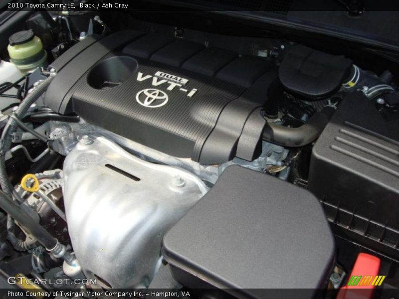 Black / Ash Gray 2010 Toyota Camry LE
