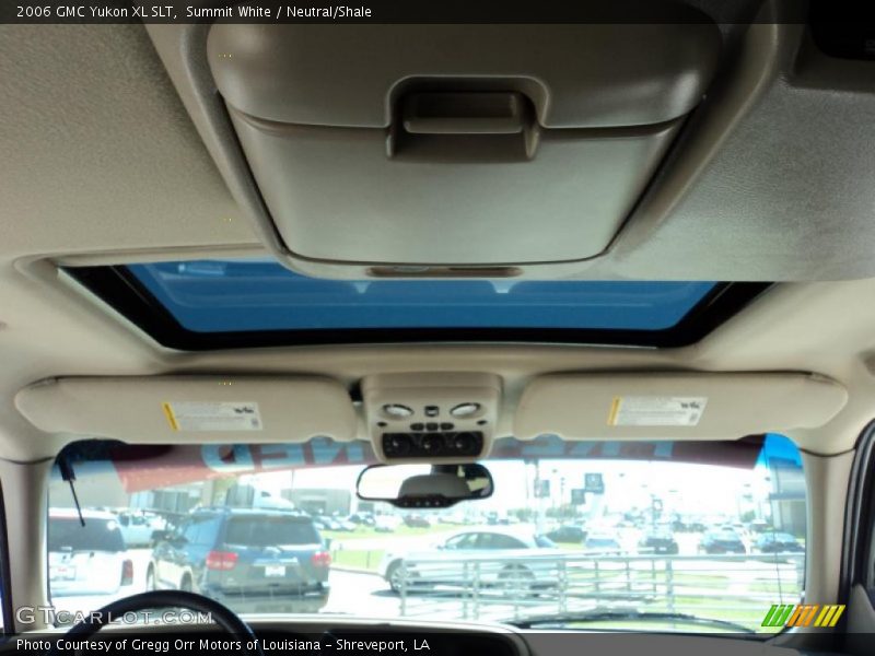 Summit White / Neutral/Shale 2006 GMC Yukon XL SLT