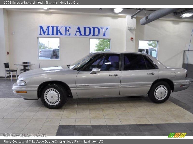 Silvermist Metallic / Gray 1998 Buick LeSabre Limited
