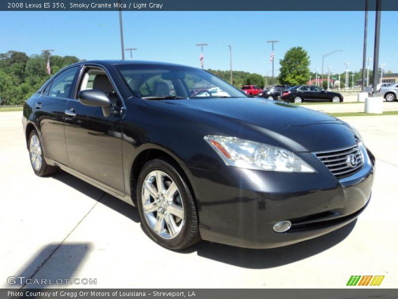 Smoky Granite Mica / Light Gray 2008 Lexus ES 350