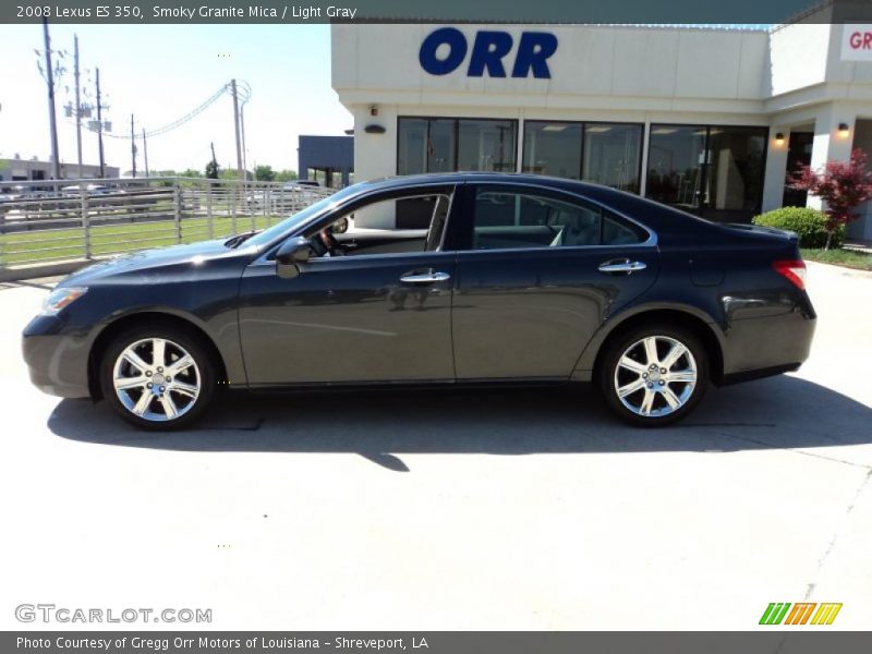 Smoky Granite Mica / Light Gray 2008 Lexus ES 350