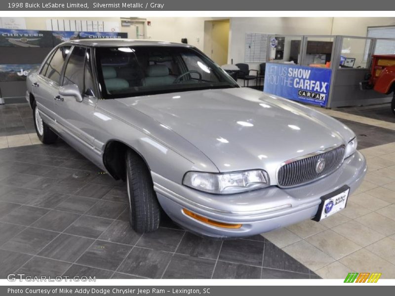 Silvermist Metallic / Gray 1998 Buick LeSabre Limited