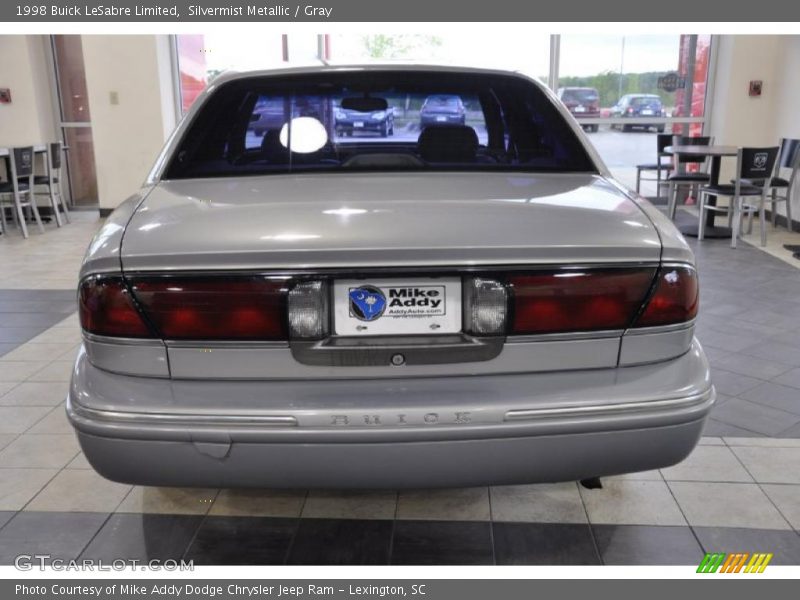 Silvermist Metallic / Gray 1998 Buick LeSabre Limited