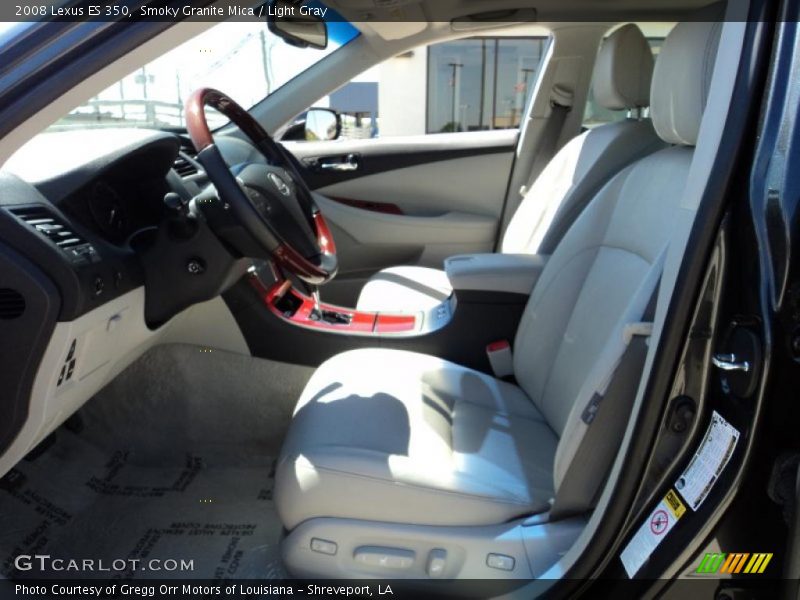 Smoky Granite Mica / Light Gray 2008 Lexus ES 350