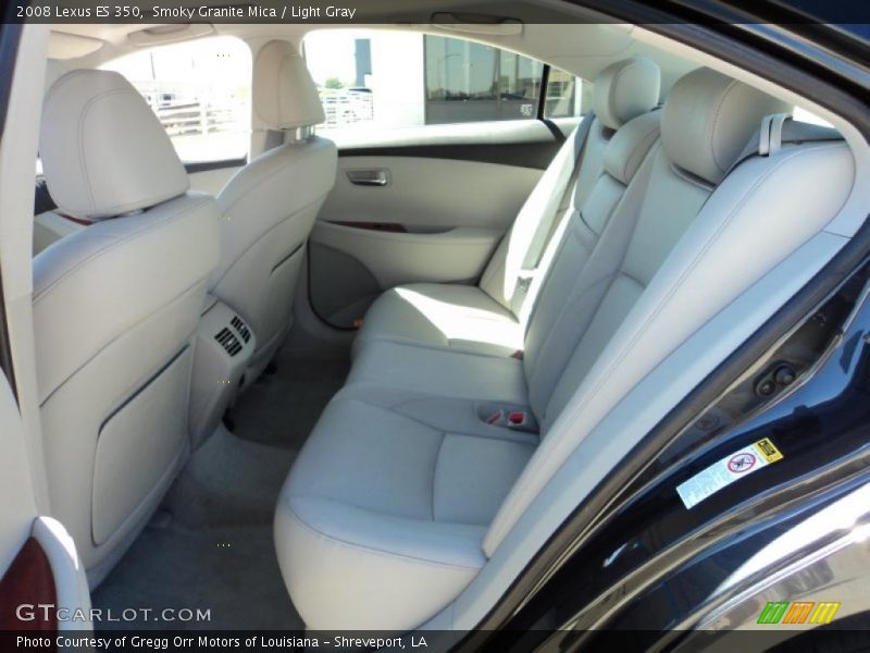 Smoky Granite Mica / Light Gray 2008 Lexus ES 350