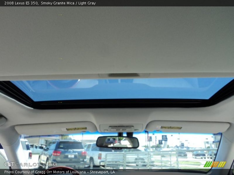Smoky Granite Mica / Light Gray 2008 Lexus ES 350