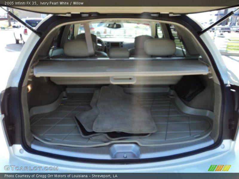 Ivory Pearl White / Willow 2005 Infiniti FX 35