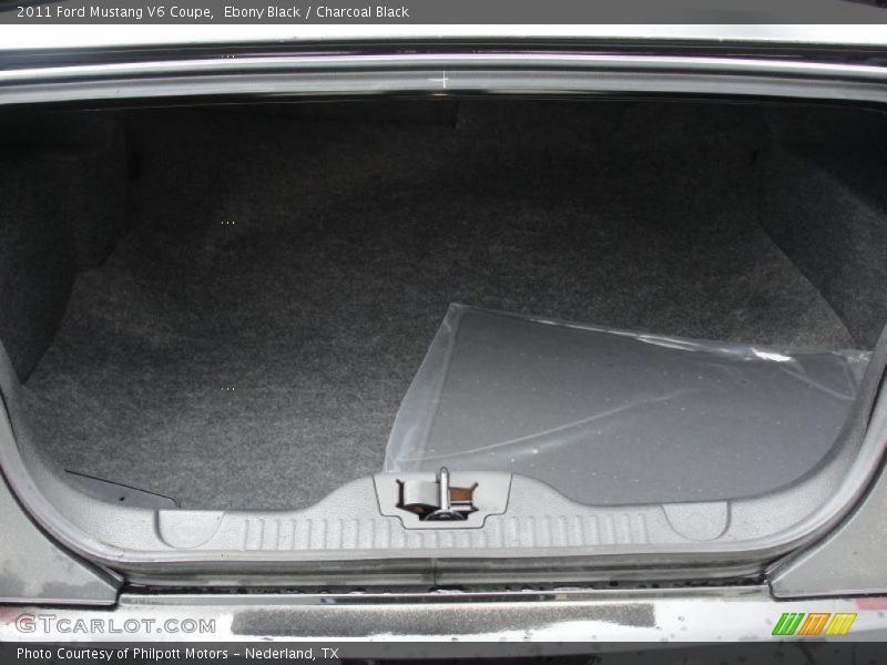 Ebony Black / Charcoal Black 2011 Ford Mustang V6 Coupe