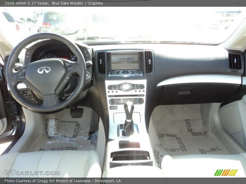 Blue Slate Metallic / Graphite 2009 Infiniti G 37 Sedan