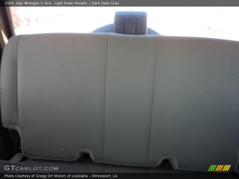 Light Khaki Metallic / Dark Slate Gray 2006 Jeep Wrangler X 4x4