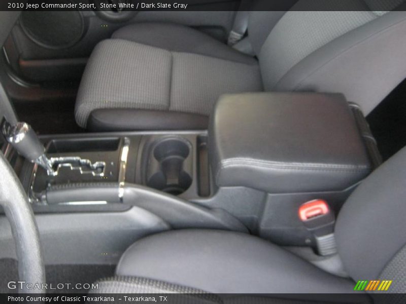 Stone White / Dark Slate Gray 2010 Jeep Commander Sport