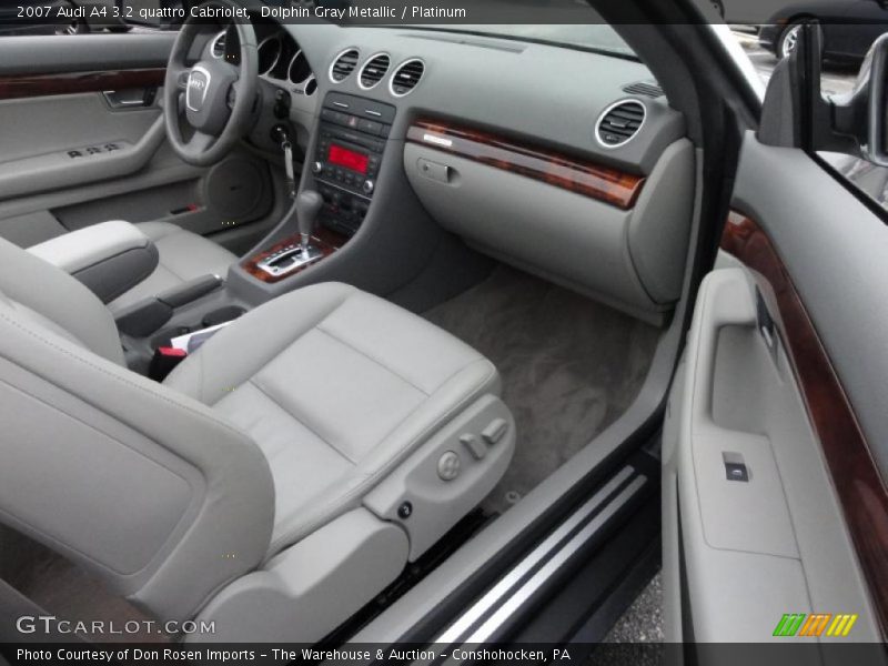 Dashboard of 2007 A4 3.2 quattro Cabriolet