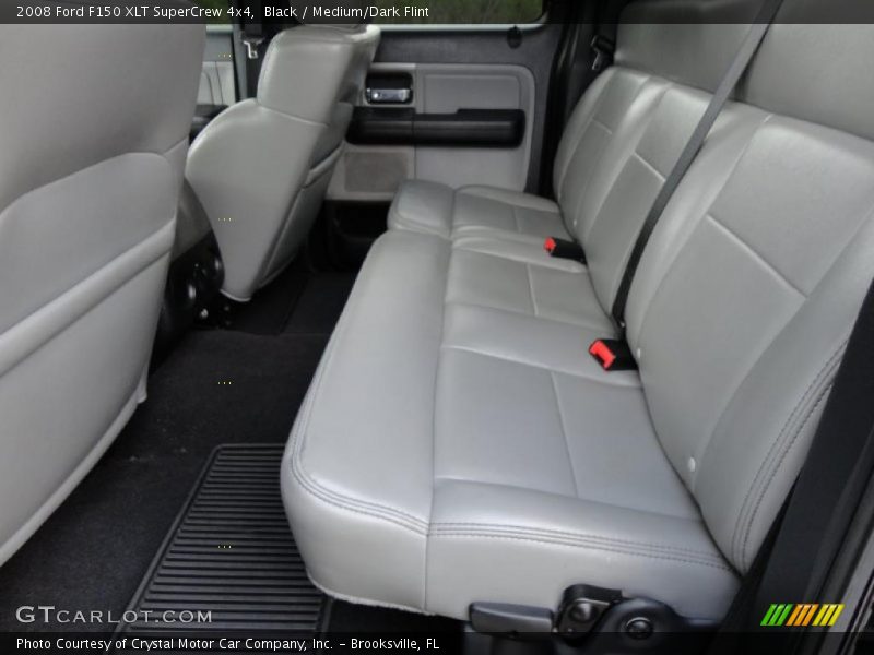 Black / Medium/Dark Flint 2008 Ford F150 XLT SuperCrew 4x4