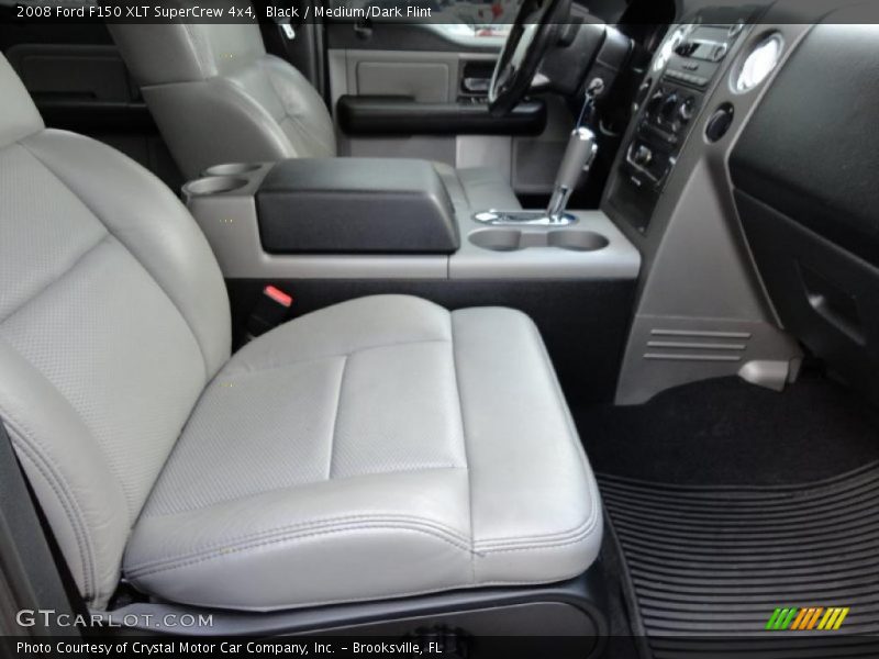 Black / Medium/Dark Flint 2008 Ford F150 XLT SuperCrew 4x4