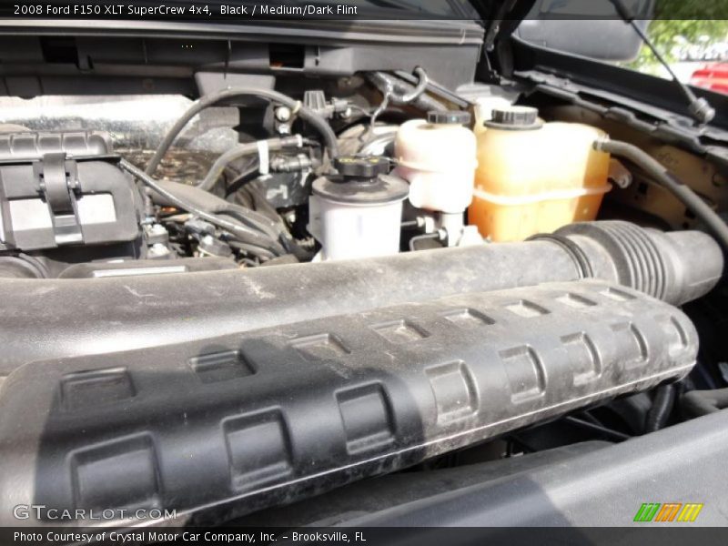 Black / Medium/Dark Flint 2008 Ford F150 XLT SuperCrew 4x4