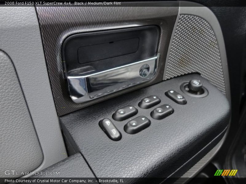 Black / Medium/Dark Flint 2008 Ford F150 XLT SuperCrew 4x4