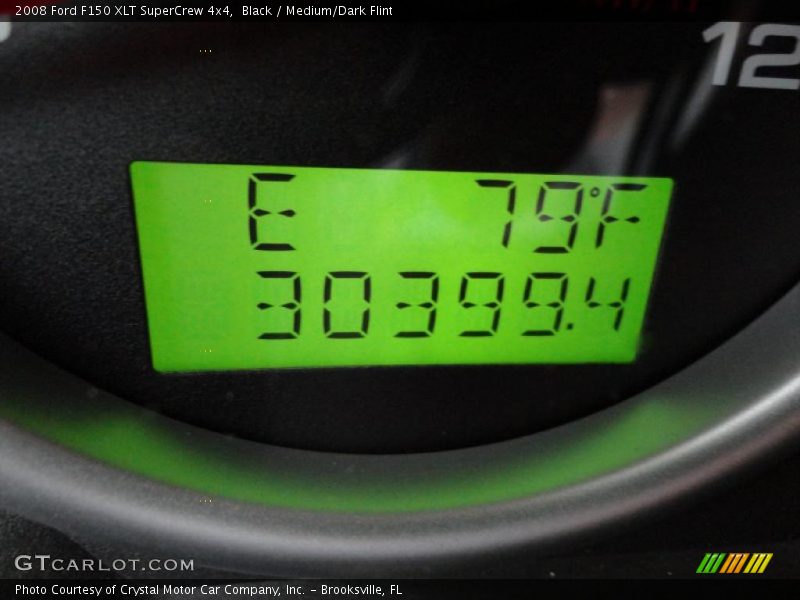 Black / Medium/Dark Flint 2008 Ford F150 XLT SuperCrew 4x4
