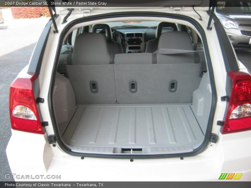 Stone White / Pastel Slate Gray 2007 Dodge Caliber SE