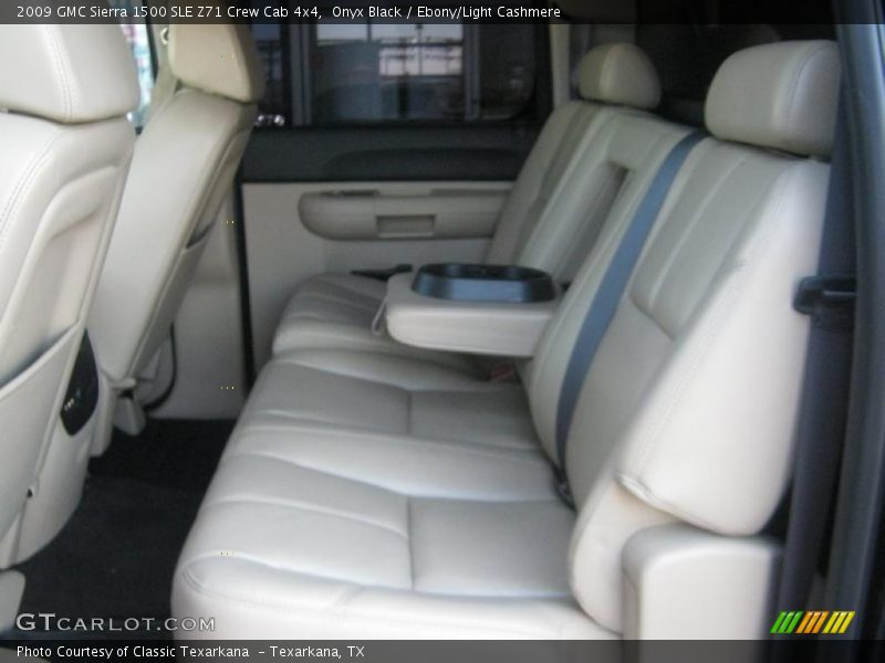 Onyx Black / Ebony/Light Cashmere 2009 GMC Sierra 1500 SLE Z71 Crew Cab 4x4