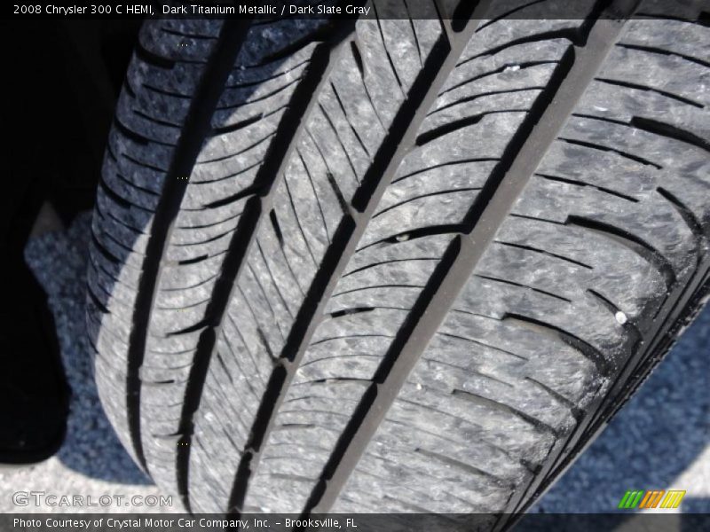 Dark Titanium Metallic / Dark Slate Gray 2008 Chrysler 300 C HEMI