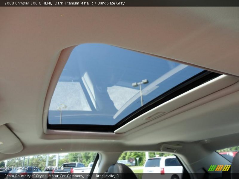 Dark Titanium Metallic / Dark Slate Gray 2008 Chrysler 300 C HEMI