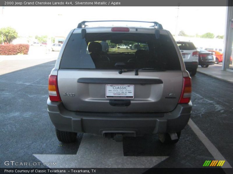 Silverstone Metallic / Agate 2000 Jeep Grand Cherokee Laredo 4x4