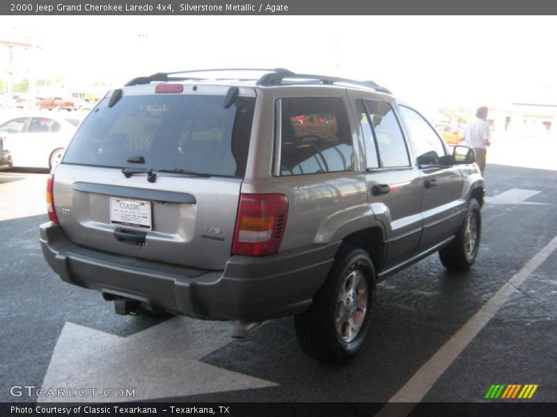 Silverstone Metallic / Agate 2000 Jeep Grand Cherokee Laredo 4x4