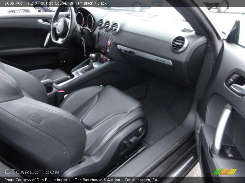 Dashboard of 2009 TT 2.0T quattro Coupe