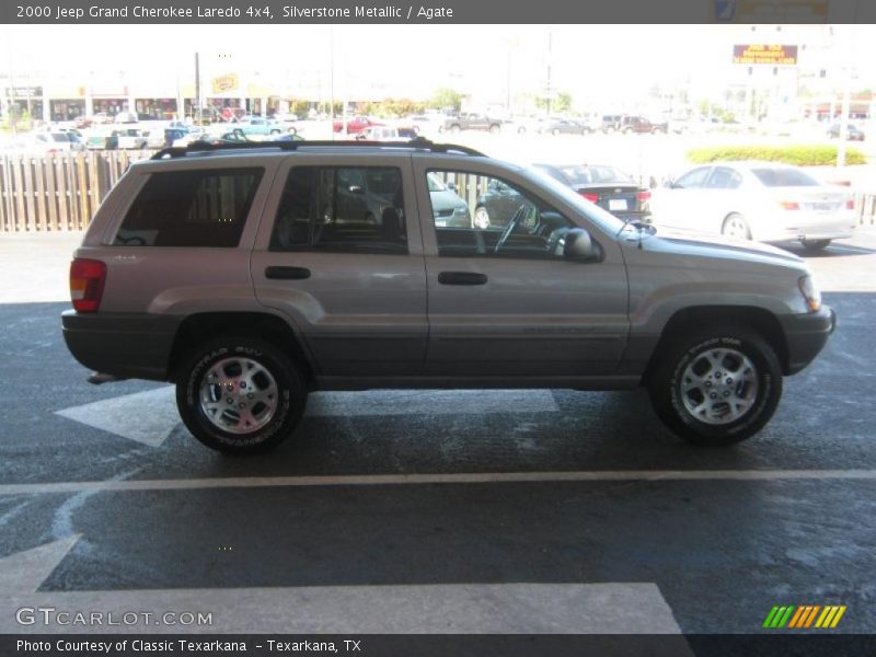 Silverstone Metallic / Agate 2000 Jeep Grand Cherokee Laredo 4x4