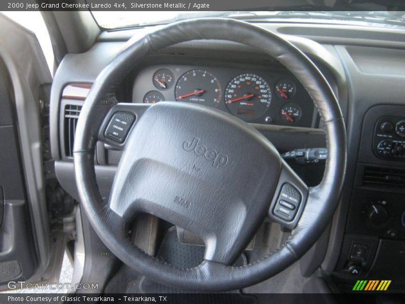 Silverstone Metallic / Agate 2000 Jeep Grand Cherokee Laredo 4x4
