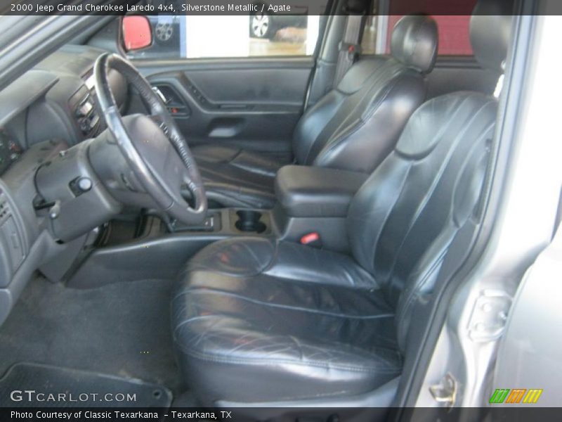 Silverstone Metallic / Agate 2000 Jeep Grand Cherokee Laredo 4x4