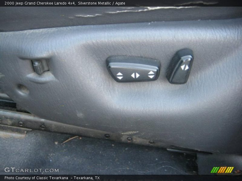 Silverstone Metallic / Agate 2000 Jeep Grand Cherokee Laredo 4x4
