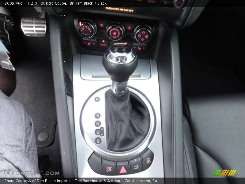  2009 TT 2.0T quattro Coupe 6 Speed S tronic Dual-Clutch Automatic Shifter