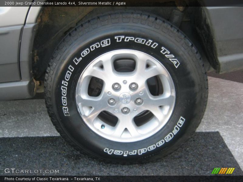 Silverstone Metallic / Agate 2000 Jeep Grand Cherokee Laredo 4x4