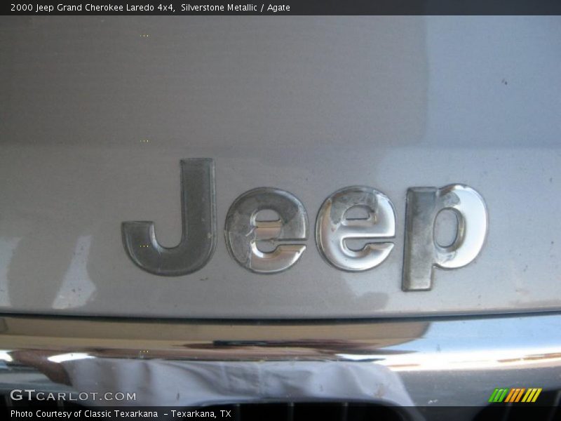 Silverstone Metallic / Agate 2000 Jeep Grand Cherokee Laredo 4x4