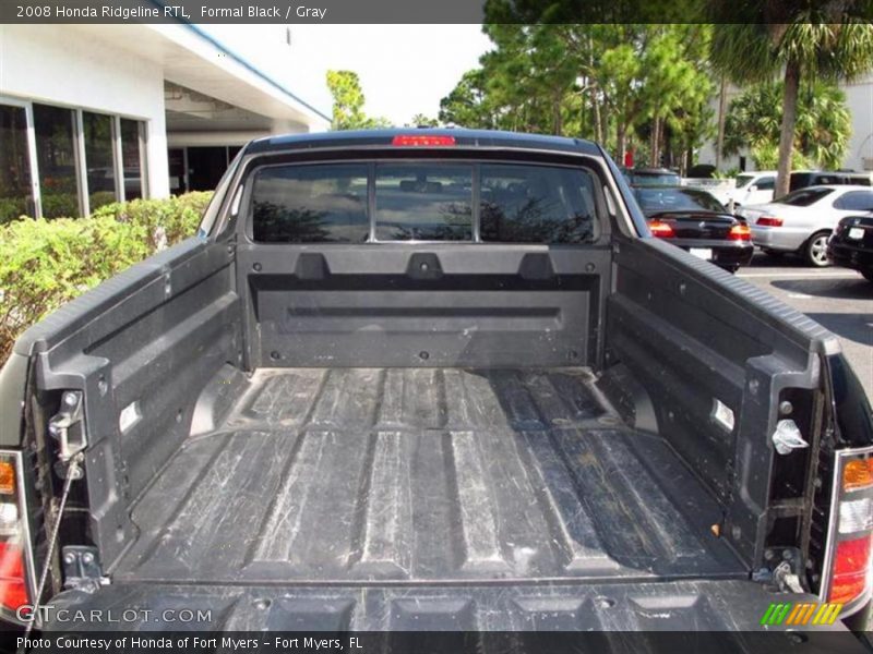 Formal Black / Gray 2008 Honda Ridgeline RTL