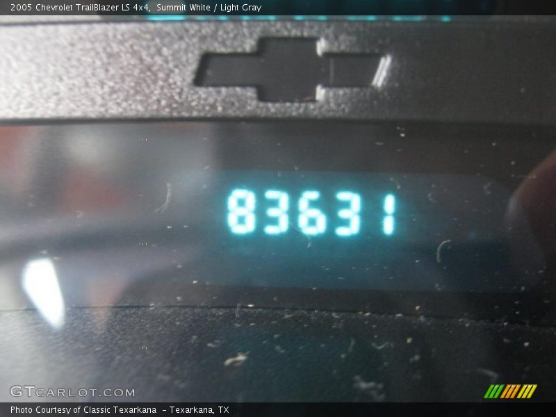 Summit White / Light Gray 2005 Chevrolet TrailBlazer LS 4x4
