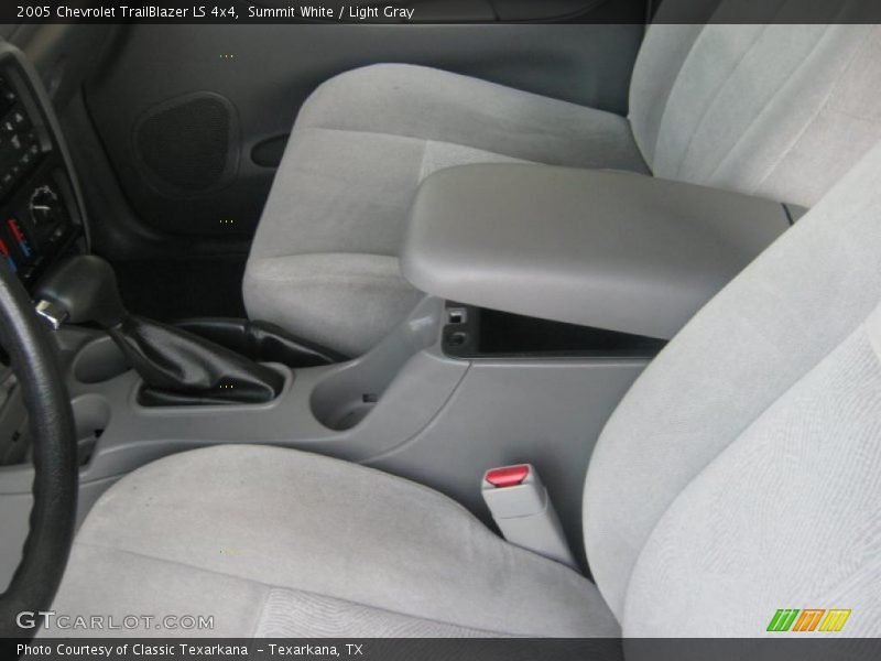 Summit White / Light Gray 2005 Chevrolet TrailBlazer LS 4x4