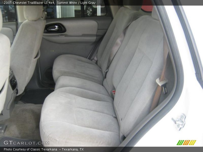 Summit White / Light Gray 2005 Chevrolet TrailBlazer LS 4x4