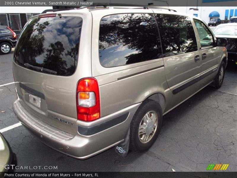 Sandrift Metallic / Neutral 2001 Chevrolet Venture