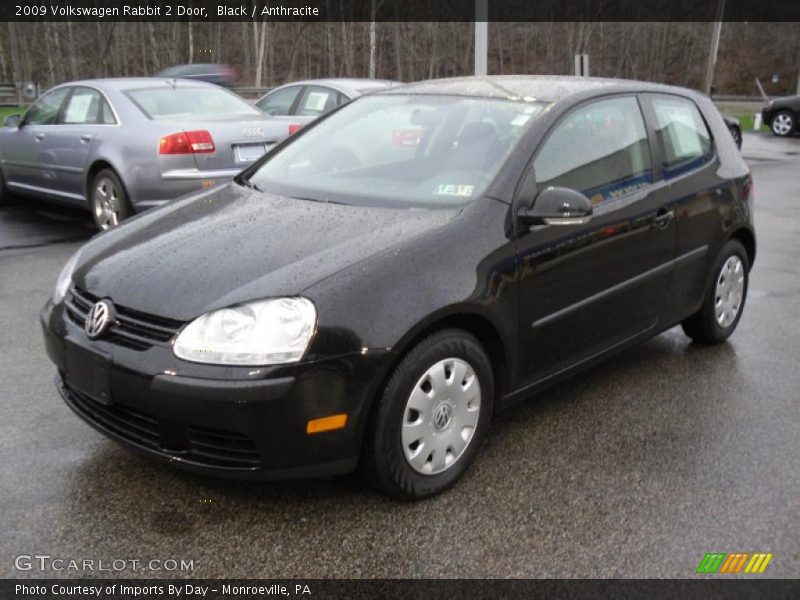 Black / Anthracite 2009 Volkswagen Rabbit 2 Door
