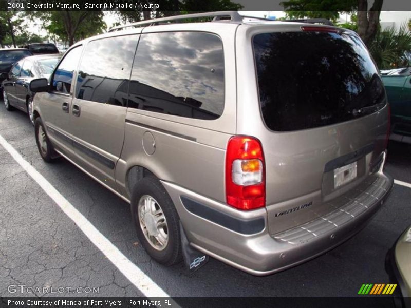 Sandrift Metallic / Neutral 2001 Chevrolet Venture