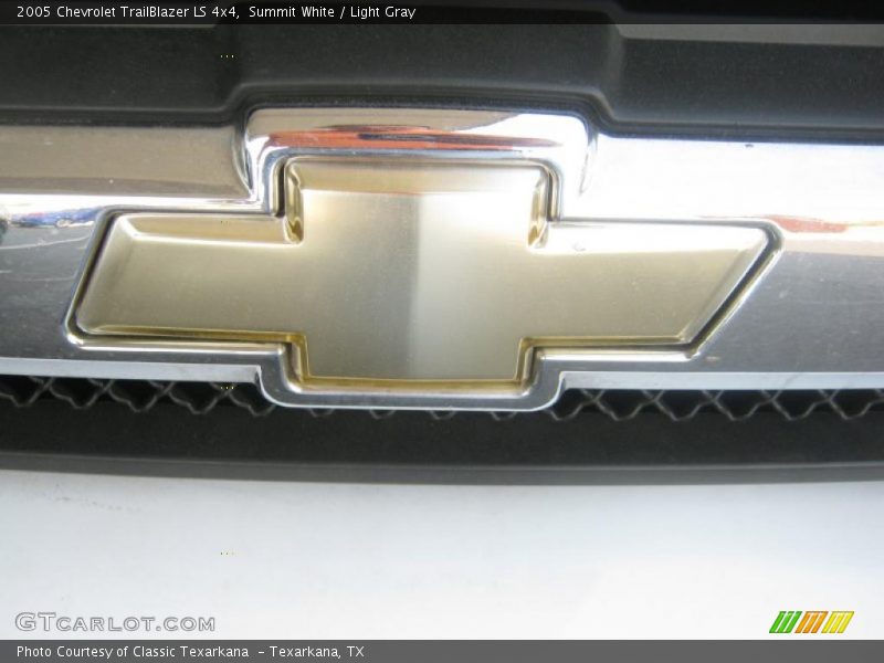 Summit White / Light Gray 2005 Chevrolet TrailBlazer LS 4x4