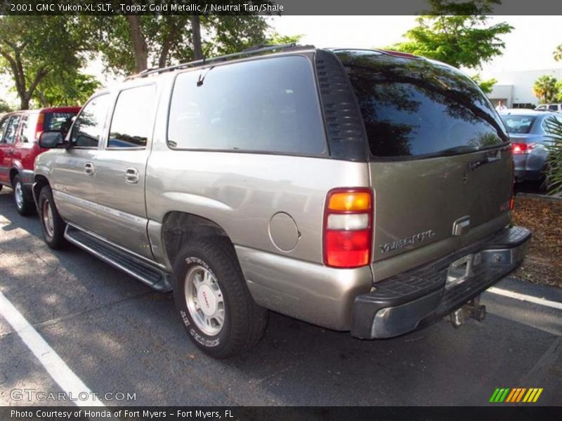 Topaz Gold Metallic / Neutral Tan/Shale 2001 GMC Yukon XL SLT
