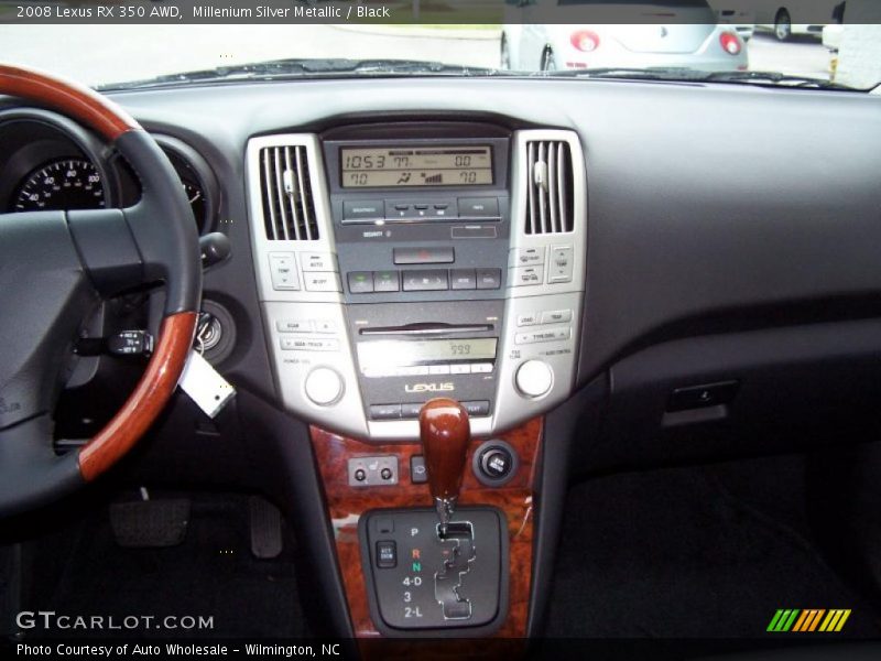 Millenium Silver Metallic / Black 2008 Lexus RX 350 AWD