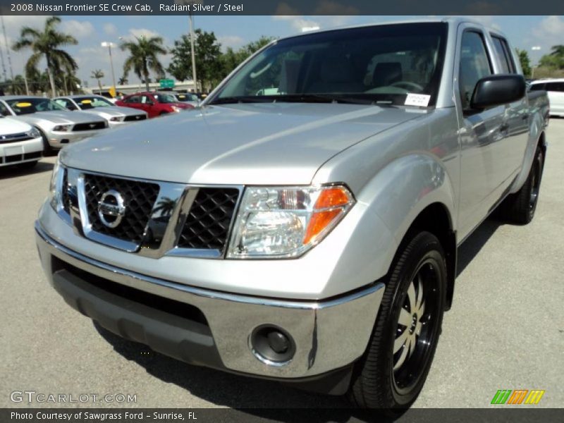 Front 3/4 View of 2008 Frontier SE Crew Cab