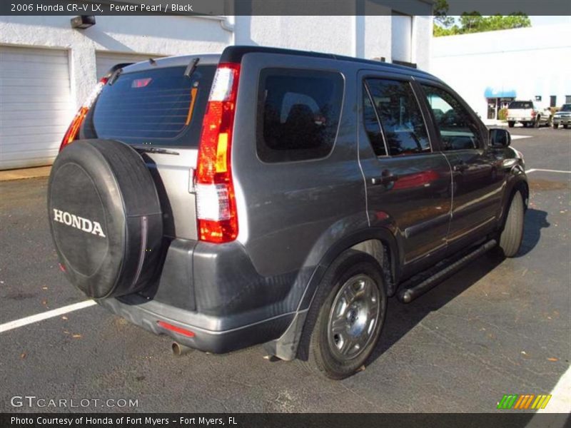 Pewter Pearl / Black 2006 Honda CR-V LX