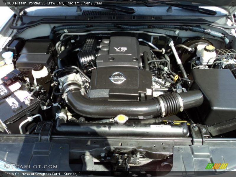  2008 Frontier SE Crew Cab Engine - 4.0 Liter DOHC 24-Valve VVT V6